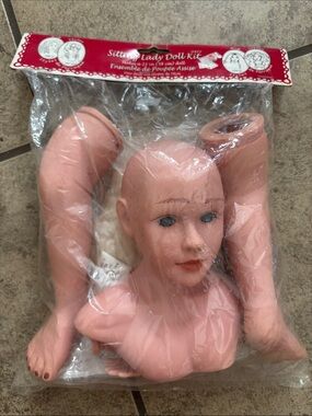 Fibre Craft Sitting Lady Doll Kit